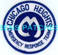 ILLINOIS,CHICAGO HEIGHTS POLICE EMERGENCY RESPONSE TEAM ERT 1